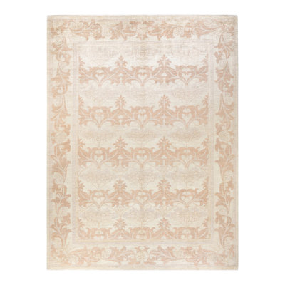 Arts And Crafts One-of-a-Kind 9' 1" X 11' 10" Hand Knotted Area Rug