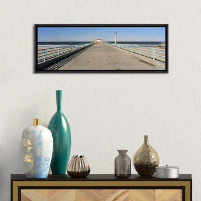 «Manhattan Beach Pier, Manhattan Beach, California», reproduction de photo sur toile
