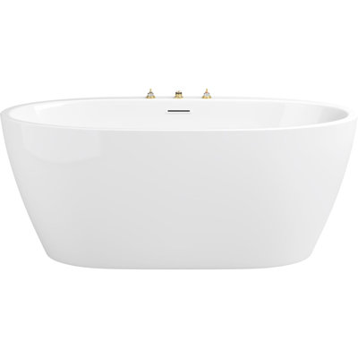 59'' x 31.5'' Soaking Acrylic Bathtub