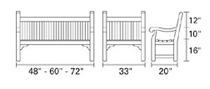 Hyde Park Outdoor Teak Lounge Chair