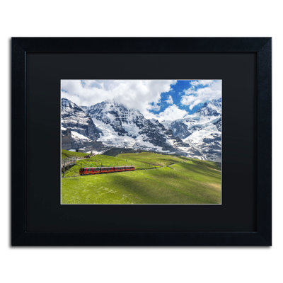 « belle suisse » par philippe sainte-laudy,, reproduction de photo encadrée