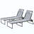 Outdoor Chairs,2 Folding Chaise Lounge-2115065148