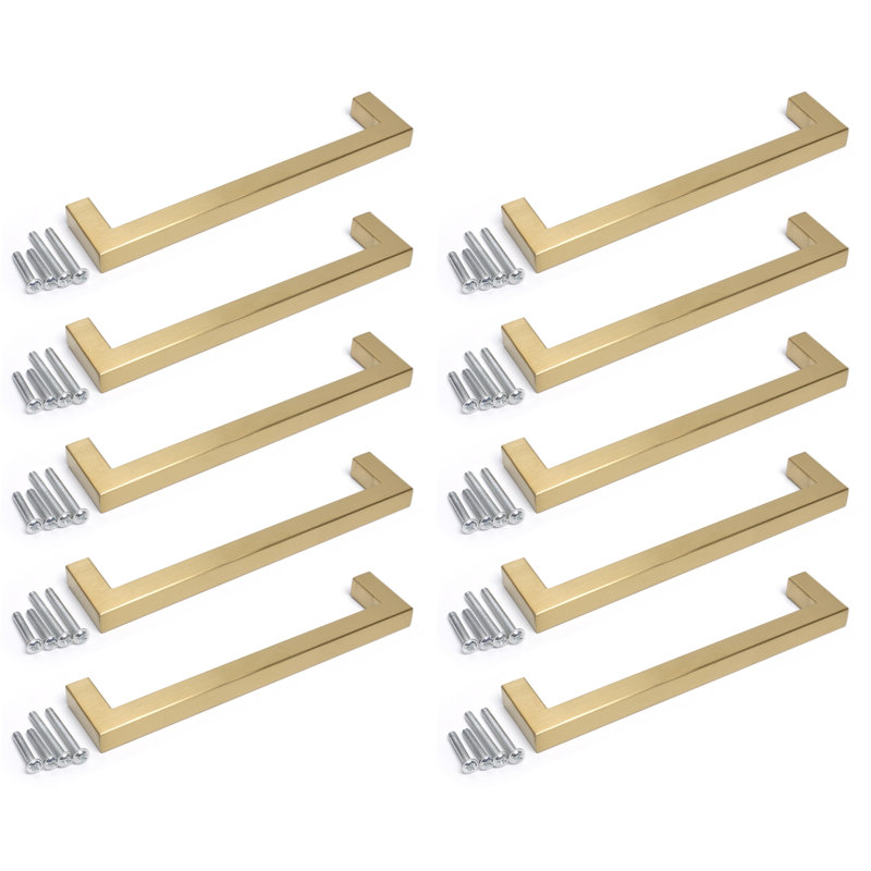 Aryabella 16cm Bar Handle, Gold, 19.2