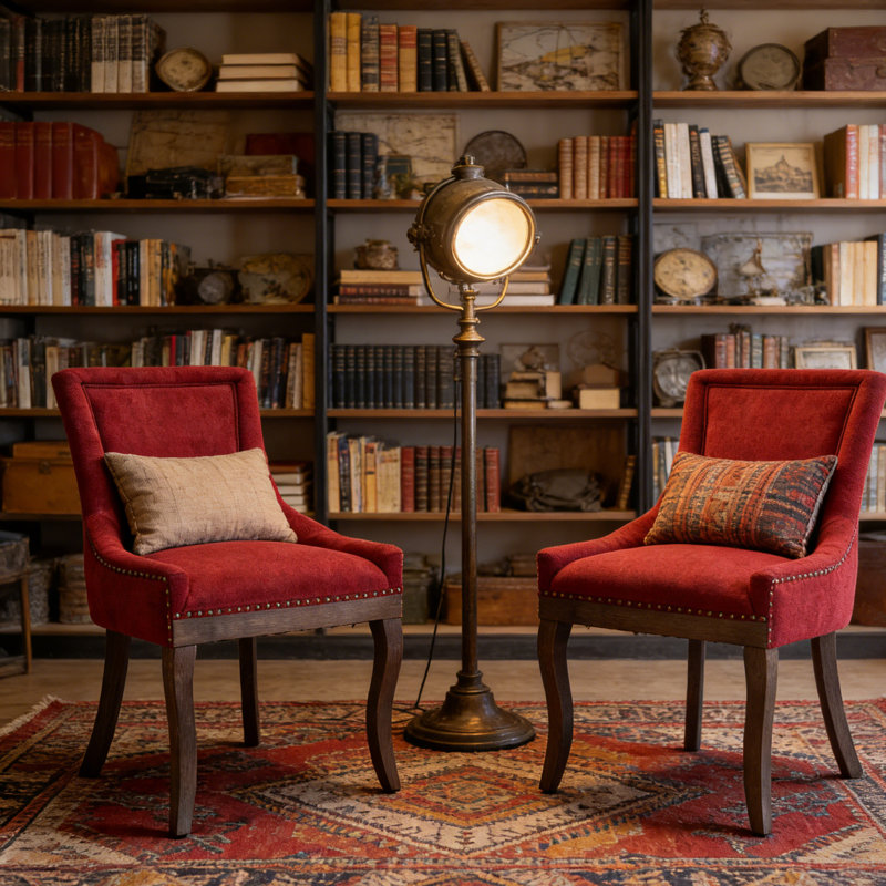 Ensemble de 2 chaises d'appoint de cuisine en bois massif avec garniture cloutée et support pour haut dossier Farmhouse, capacité de poids de 350 lb