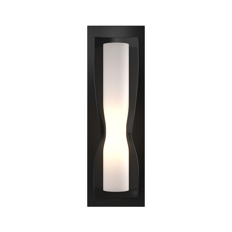 Dune Flush Mounted Sconce, Black, 1