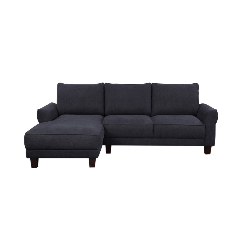 Canapé modulaire Sherpa de 96 po avec méridienne Belle
