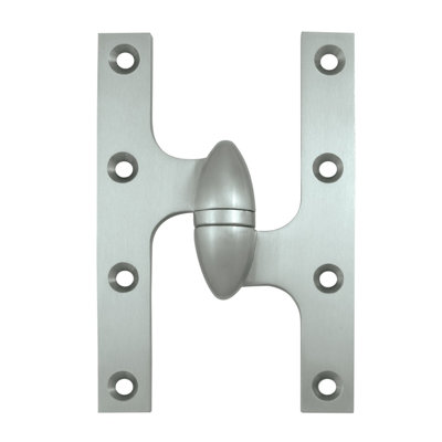 6" H x 4" W Surface Mount Single Door Hinge