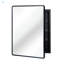 Armoire à miroir murale encastrée en métal-1269203772