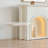 White Manufactured Wood Freestanding Fireplace