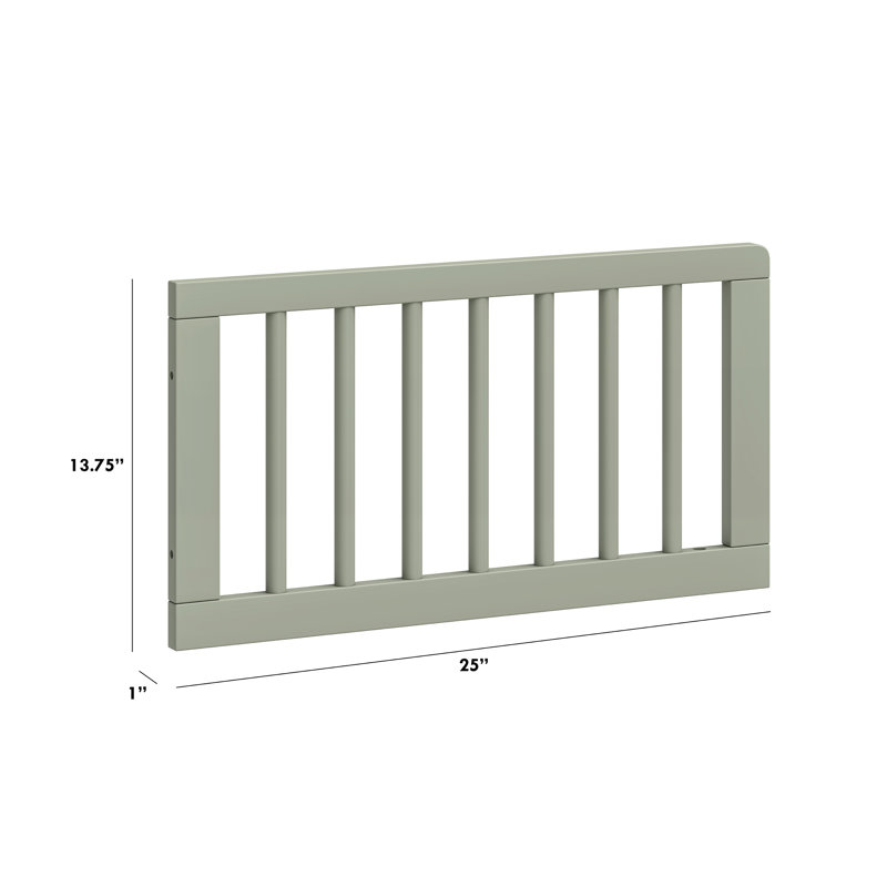 French Sage Wooden Toddler Bed Conversion Kit