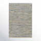 Handmade Blue, Beige, Tan Rug