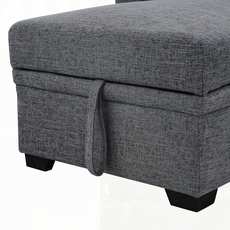 Ebern Designs Modular Sleeper Sectional Sofa - Wayfair Canada