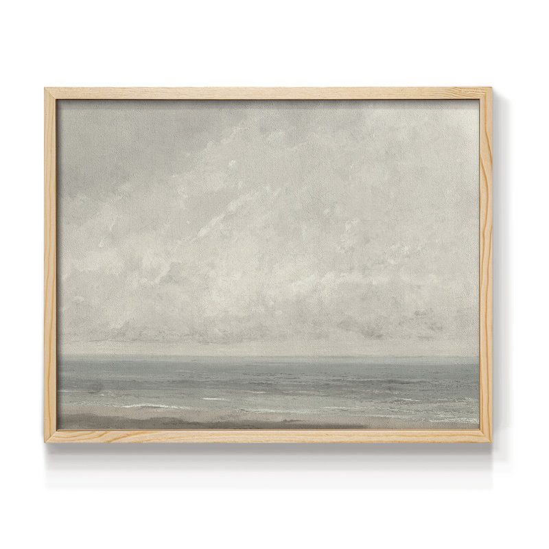 Paysages rétro-CCXCI-impression encadrée - réaménageable, H 8 po x l 10 po, Naturel