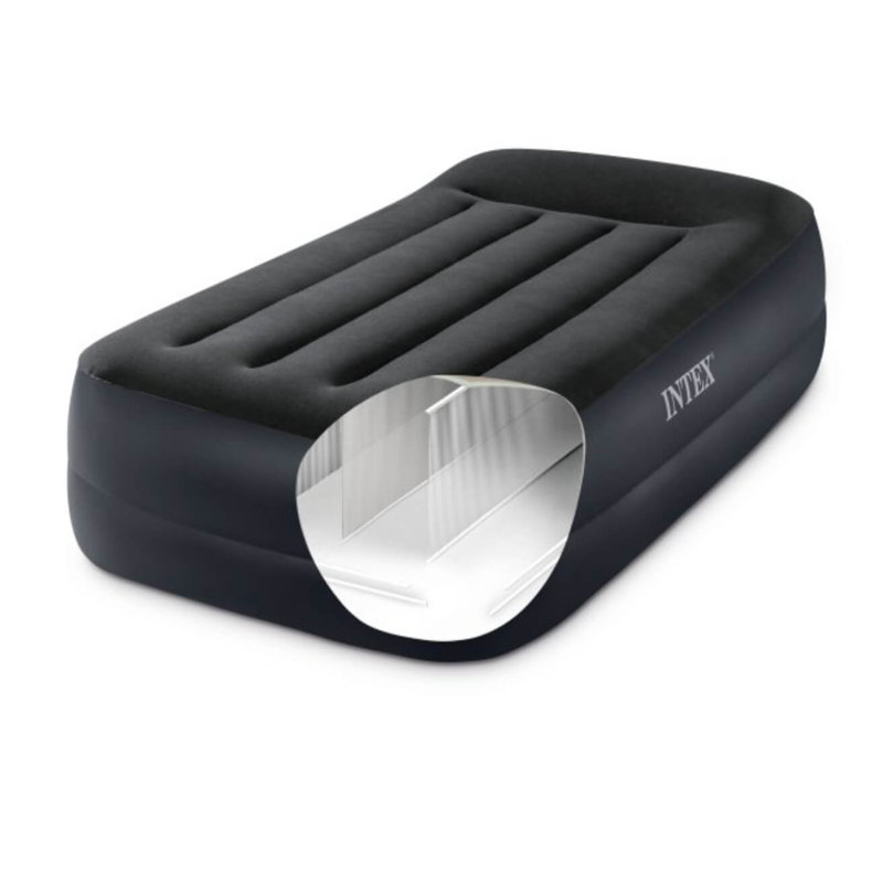  Twin Pillow Rest Raised Airbed with Fibre-Tech Rp, Twin