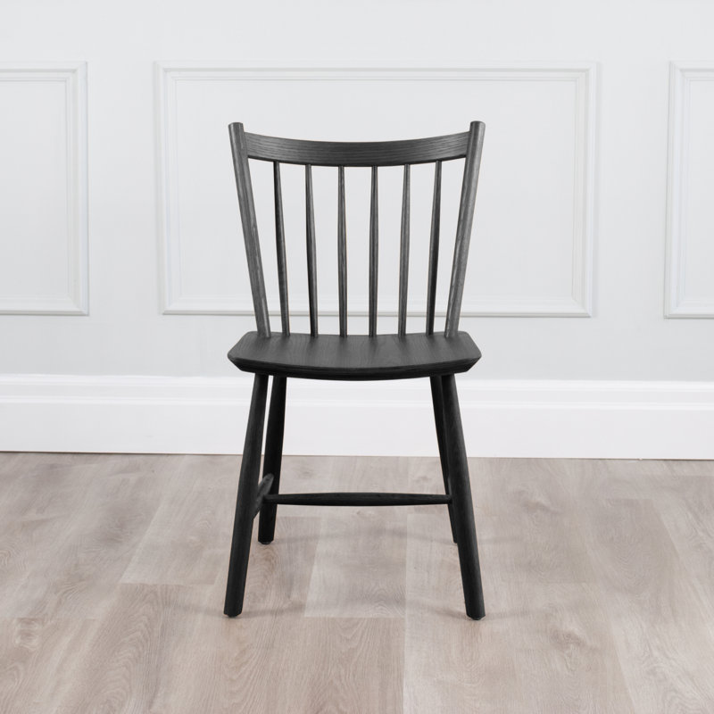 Chaise d'appoint Besije, Noir