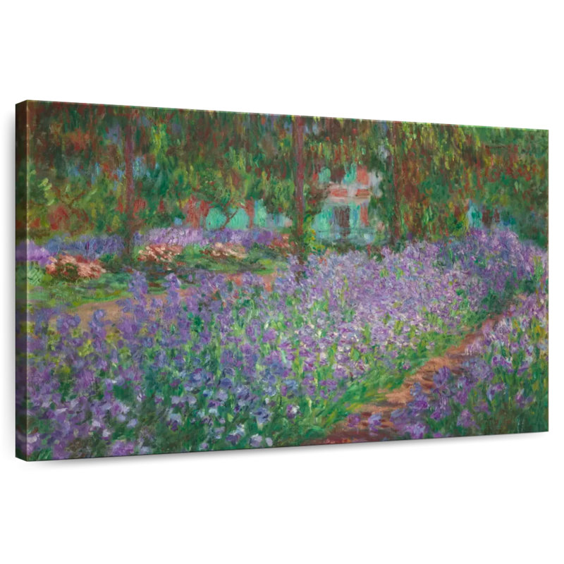 Senne, jardin de l'artiste à Giverny, 1900, H 24 po x l 36 po