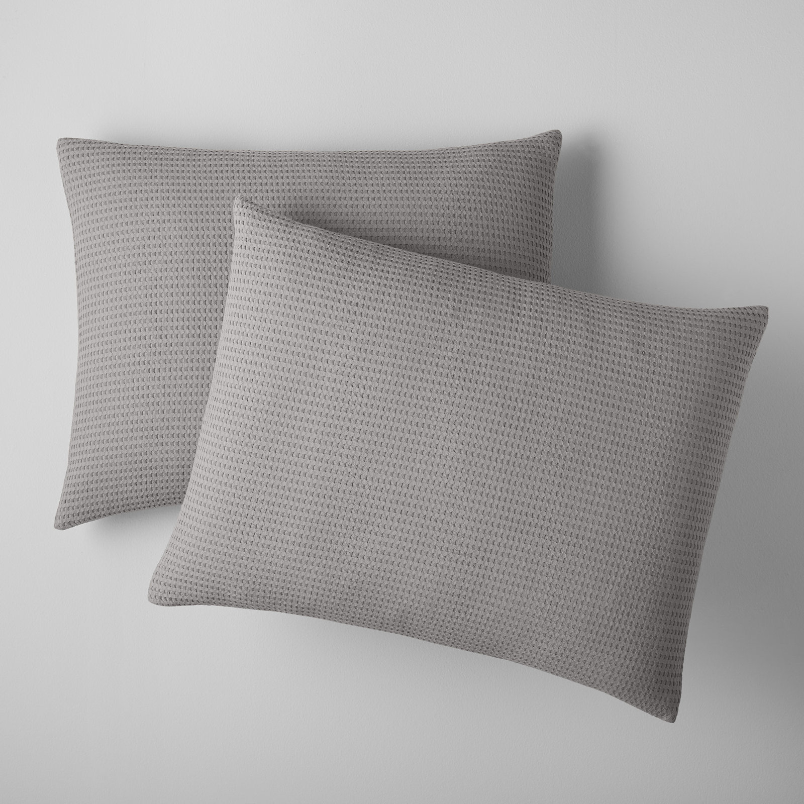 Felix Cotton Pillow Sham, King, Charcoal