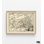 Impression de carte de Pennsylvanie, impression d'affiche géographique encadrée, art mural carte rétro, art mural de Pennsylvanie, impression de carte rétro, art mural encadré