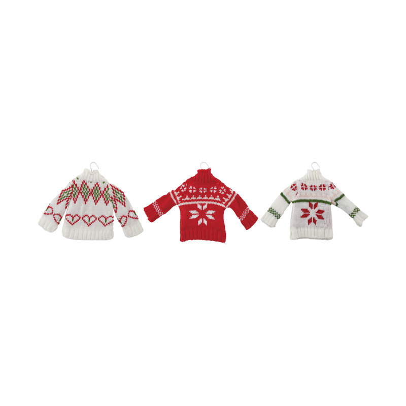 Knit Holiday Sweater Ornament