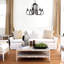 Dirksen 6 - Light Candle Style Chandelier