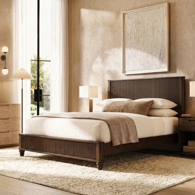 Dakota Platform Bed with Tall Headboard