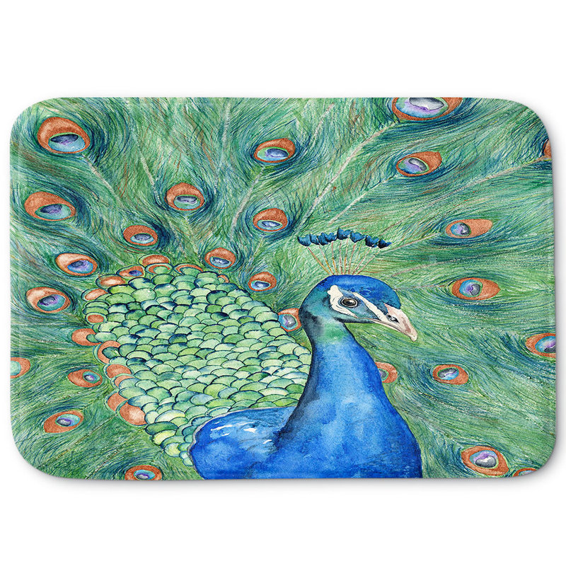 Tapis pour salle de bain en mousse à mémoire de forme rivulet CrownPoint, l 24 po x L 17 po x H 1 po