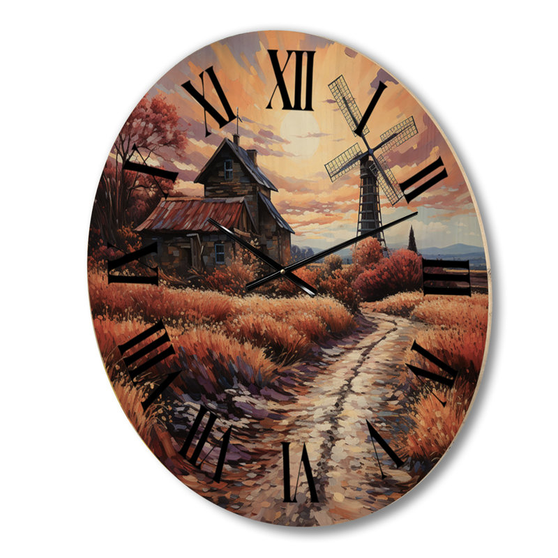 Ramadan   Solid Wood Wall Clock, Medium