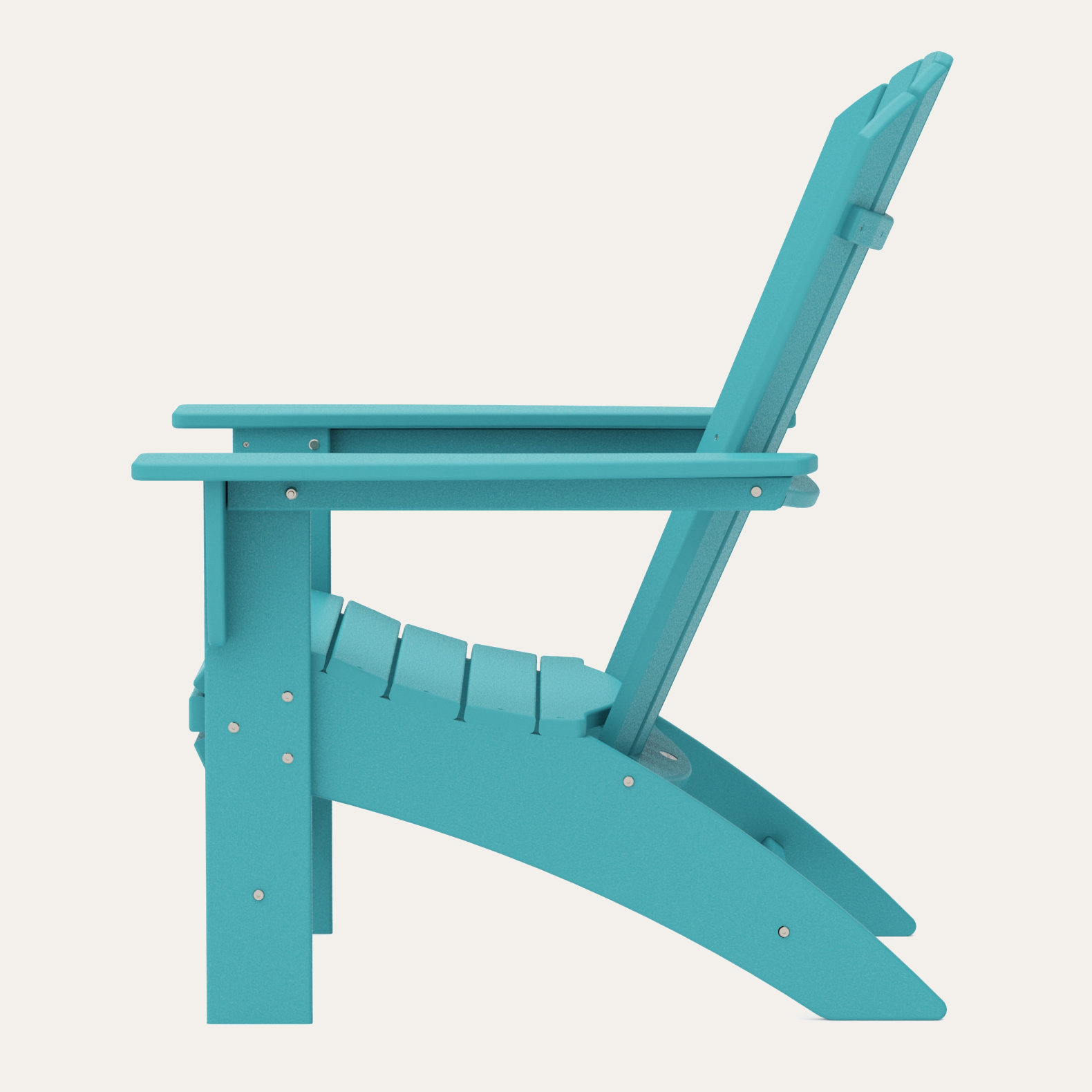 POLYWOOD® Nautical Adirondack Chair, Aruba