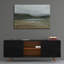  «Misty River Valley» par Haley Knighten, art mural en verre acrylique, 36 po x 24 po