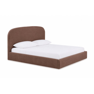 Kaiser Mid-Century Upholstered Platform Bed