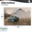 Plaque murale rétro «Pickup in Wildflowers», design par Nan-937887939