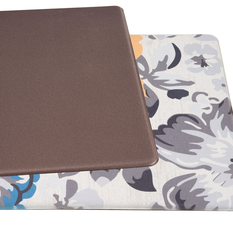 Tapis anti-fatigue Carmela, Rectangle 1 pi 6 po x 3 pi 11 po, Crème