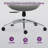 Ergonomic Swivel Executive Office Chair, Mesh Desk Chair with 4D Armrests and Adjustable Lumbar Support, 300LBS Capacity-1268247985