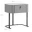 47.5cm W Metal Bedside Table-118838516