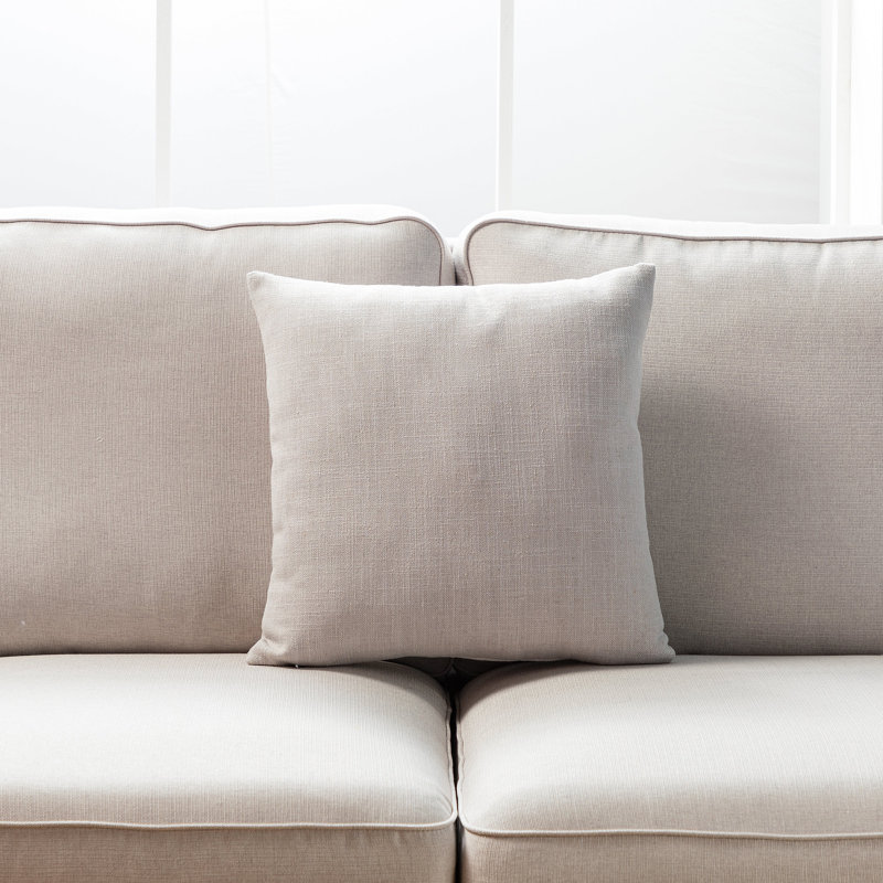 Polyester Insert Pillow, 22"H x 22"W, Beige