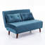 Cramerton 2 Seater Velvet Sofa Bed-1915244036