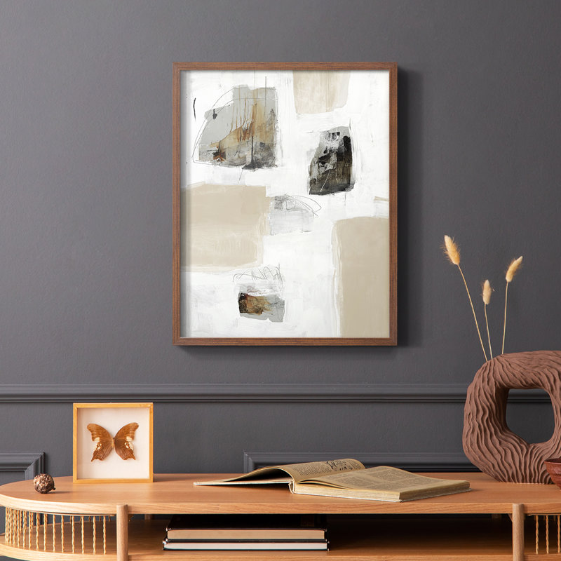«Watch from the Window II», reproduction encadrée V30, Brun, H 10 po x l 8 po