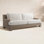93'' Wide Straight Aluminum Patio Sofa with Cushions
