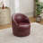 29'' Genuine Leather Swivel Barrel Chair-120347413