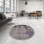 Tapis abstrait gris / bleu / mauve Caramont-805542429