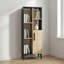 Bibliothèque polyvalente 55 "avec armoire intégrée Aurelius