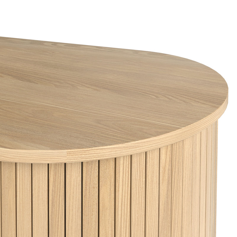 Commode 5 tiroirs Baez, Café