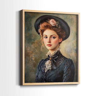 WOMEN Series CLxxxi - reproduction encadrée de qualité supérieure - prête à être accrochée - aucun clou requis