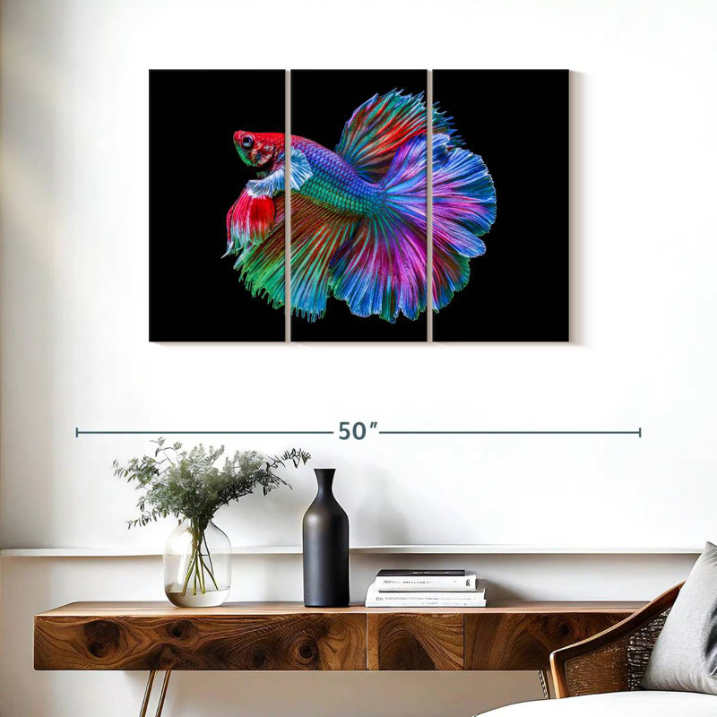 Brampt Chromatic Betta Fish, 24" H x 38" W