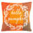 Plaid Cotton Reversible Throw Pillow