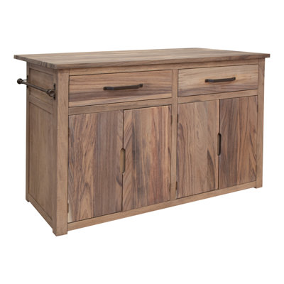 4 Door 2 Drawer Kitchen Island