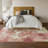 Premium Machine Washable Hintzen AMF67 Pink Rug-467692501