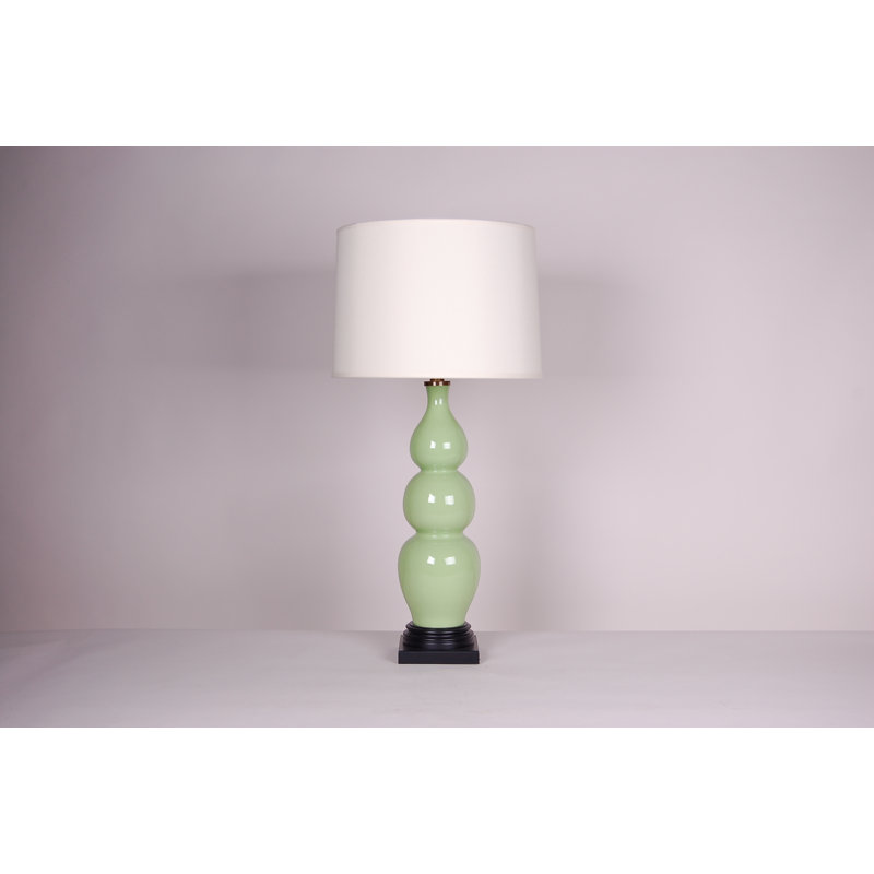 Lampe de table 33 ", Blanc, Jaune