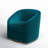 Holden Velvet Swivel Accent Chair-1382334237