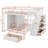Jeroline Full Over Twin Bunk Bed with Wardrobe, Drawers-558010140